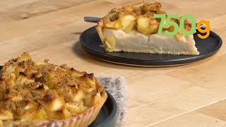 Recette de la tarte flan aux Pommes du Limousin AOP  750g [upl. by Ahola515]