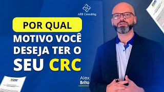 VOCÊ REALMENTE SABE O MOTIVO PELO QUAL VOCÊ DESEJA TER O CRC ASSISTA ESSE VÍDEO ANTES DO EXAME [upl. by Mauralia]