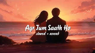 Agar Tum Saath Ho  Tamasha  Arijit Singh  Slowed  Reverb  Alka Yagnik  loficlub30 [upl. by Llennej609]