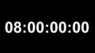 CRONÓMETRO de 8 horas SIN ALARMA  Temporizador de 480 minutos [upl. by Mudenihc]