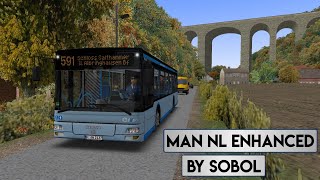 Durch Berge und Täler  MAN NL Enhanced by Sobol  Lets Play OMSI 2 172 [upl. by Sexton]