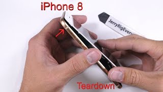 iPhone 8 Teardown  Screen and Battery Replacement Video [upl. by Tterej]