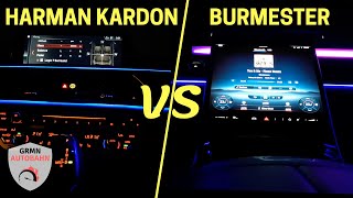 Harman Kardon vs Burmester SOUND SYSTEM  BMW 7 Series vs Mercedes SClass  You amp Me Flume Remix [upl. by Abert274]