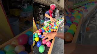 100 billiard balls and a rain gutter galtmarblerun asmr [upl. by Ahseiyt]