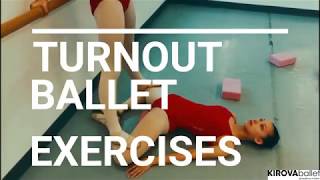 Ballet turnout  exercises  for better turnout  Advanced ballet students [upl. by Amsirac]