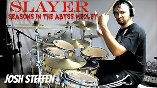 SLAYER  SEASONS MEDLEY  Drum Cover [upl. by Inilahs]