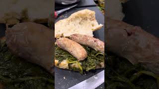 Salsiccia Friarielli e Provola marenna food naples lafontelattea sandwich [upl. by Sells]