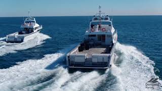 Holdfast and Force of Nature  26 and 224 metre lobster fishing boats by Dongara Marine [upl. by Turk]