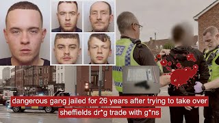 dangerous gang jailed for 26 years after trying to take over sheffields drg trade with gns [upl. by Farr]