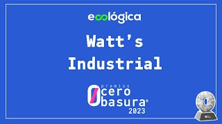 Ganadores Industrial Watts [upl. by Eiclehc545]