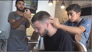 ASMR Turkish Barber FaceHead and Body Massage 173 [upl. by Grenville]