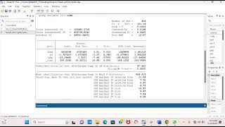 Two Stage Least Square 2SLS STATA [upl. by Veleda]