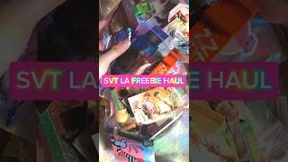 Seventeen Right Here LA Concert Freebie Haul [upl. by Banebrudge]