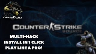 Counter Strike Source HACK  ALL IN ONE TOOL  TUTORIAL [upl. by Gaiser]