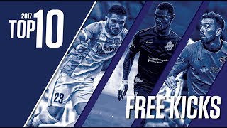 2017 USL Top 10 Free Kicks [upl. by Yeknarf414]