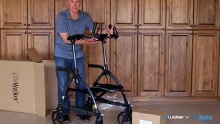 Easy Setup Of The Upwalker Upright Walker [upl. by Ylicic]