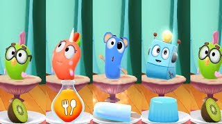 My Talking Tom 2 Learn Colors Sugar vs Dot vsGus vs Squeak vs Flip [upl. by Leveridge367]