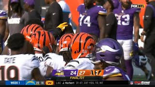 Evan McPherson Game Winning Field Goal vs Vikings  NFL [upl. by Solokin220]