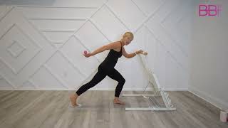 30 Minute Barre Workout with Sliders [upl. by Nowtna]