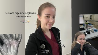 PRATİSYEN HEKİM OLARAK NÖBETİME EŞLİK EDİNN 🩺 vlog nöbet doktor tıpfakültesi pratisyen [upl. by Wood139]