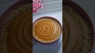 BALKABAKLI CHEESECAKE🎃 pratiktarifler CHEESECAKE balkabağı youtube youtubeshorts [upl. by Andras902]