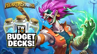 Budget Hearthstone Decks to DESTROY the Standard Ladder [upl. by Etsyrk]