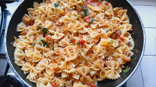 Hearty Farfalle Pasta with Minced Meat Easy amp Delicious Recipe [upl. by April]