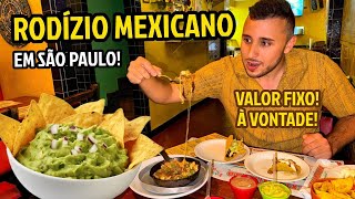 Rodízio Mexicano em SP  Restaurante Mexicaníssimo [upl. by Gelman]