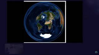 The ultimate secret to the Azimuthal Equidistant map projection Flat Earth Concave Earth [upl. by Otsedom]