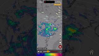 Radar Loop Map With Isobars Nov 22 2024 [upl. by Damara]