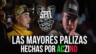 Las MAYORES PALIZAS hechas por ACZINO en BATALLAS ESCRITAS [upl. by Nnadroj146]