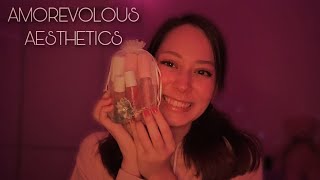 ASMR Lip Gloss Try On amp Review 💋 Amorevolous Aesthetics  Diamond ASMR soft spoken [upl. by Nhguavoj]