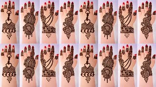 New stylish front hand mehndi design  Easy amp simple mehndi design  Mehndi ka design  mehndi [upl. by Clary]