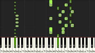 EarthBound Beginnings Pollyanna I Believe in You  ピアノ（Synthesia） [upl. by Kaasi]