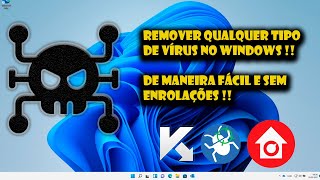 REMOVER QUALQUER TIPO VÍRUS GRATUITAMENTE NO WINDOWS 11  10 SEM ENROLAÇÕES  2024 2025 [upl. by Eolc]