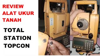 tutorial pengenalan alat ukur ts topcon seri gts 235 n [upl. by Thgiwd265]