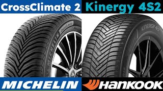 Michelin CrossClimate 2 vs Hankook Kinergy 4S2 [upl. by Aihseyt]