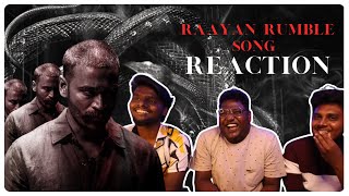 RAAYAN  Raayan Rumble Lyric Video Reaction  Dhanush  Sun Pictures  AR Rahman  Arivu [upl. by Hardin]