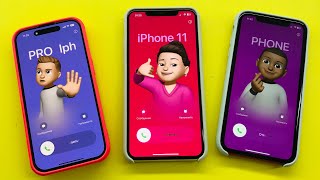 Incoming Call FaceTime IPhone 1111 Pro Max vs IPhone 14 Pro [upl. by Dolan]