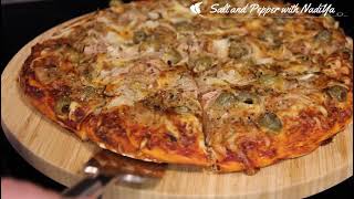 Thunfisch Pizza  Pizza Tonno [upl. by Marleah852]