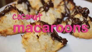 How to make Coconut Macaroons [upl. by Narret]