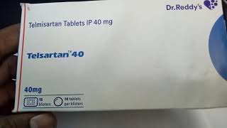 Telsartan 40 MG Tablet Uses Dosage Side Effects Composition in hindi [upl. by Vanzant]