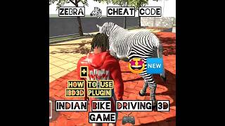 🤩 HOW TO USE IBD3D PLUGIN 🆕 UPDATE IN INDIAN BIKE DRIVING 3D 🎮 gameplay 🦓 CHEAT CODE ytshorts [upl. by Annawahs]