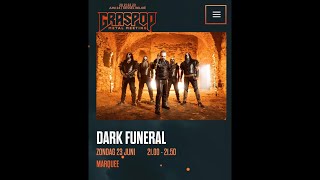 Graspop 2024  Dark Funeral [upl. by Leirad]