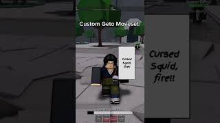 Custom Geto Moveset  roblox fypage fypageシ fypviral fypviralシ thestrongestbattlegrounds [upl. by Severson]