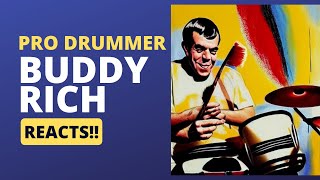 Pro drummer REACTS to Buddy Richs Impossible Solo [upl. by Ariamoy]