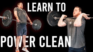 How to Perform the POWER CLEAN  Brussels Barbell [upl. by Ellinehc]