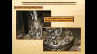 Gland Packing  Compression Packing a Valve or a Pump [upl. by Haymo]