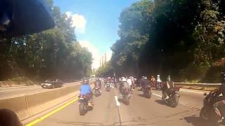 FULL VIDEO INSANE SHOCKING New York Motorcycle Gang Attacks Family In SUV [upl. by Pratte]