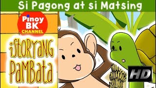 Si Pagong at Si Matsing  iStoryang Pambata🇵🇭  TAGALOG STORIES FOR KIDS [upl. by Anyal]